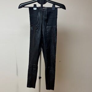 Guess Black Faux Leather Pants